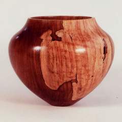 Spalted walnut hollow form (2004) Spalted walnut hollow form (2004)