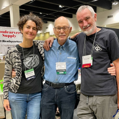 With Melissa Engler and Graeme Priddle at the 2025 Minnesota AAW symposium. With Melissa Engler and Graeme Priddle at the 2025 Minnesota AAW symposium.